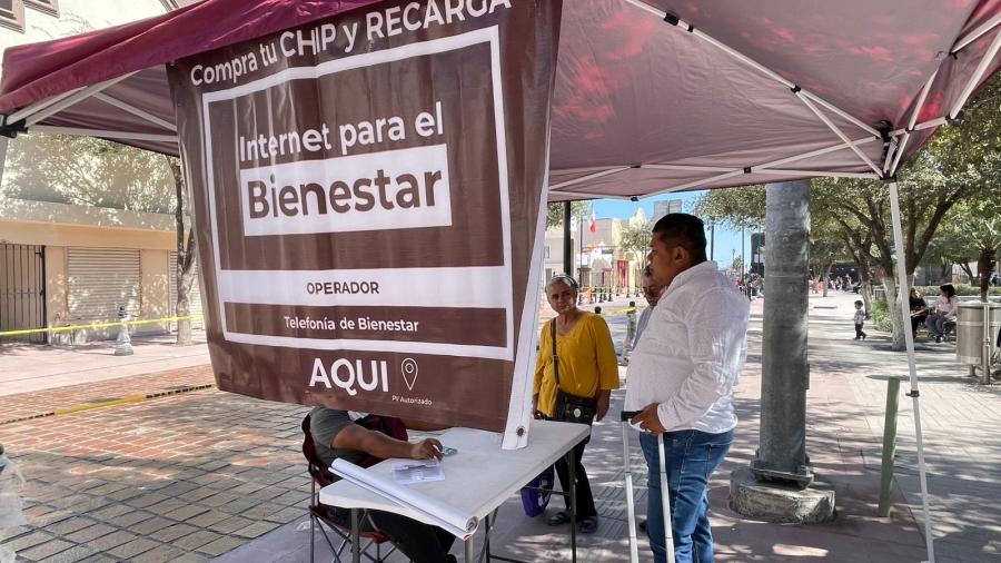 Más de 1,000 chips de Telefonía del Bienestar disponibles en Reynosa