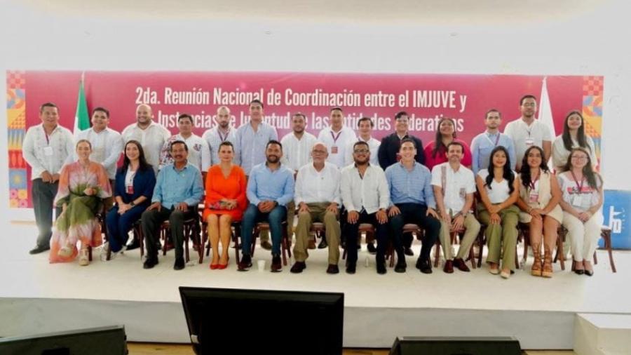 Fortalece INJUVE Tamaulipas vínculo y coordinación con el IMJUVE e instancias estatales en reunión nacional
