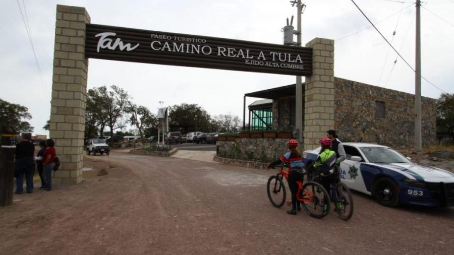 Crece actividad turística en Parque Camino Real a Tula