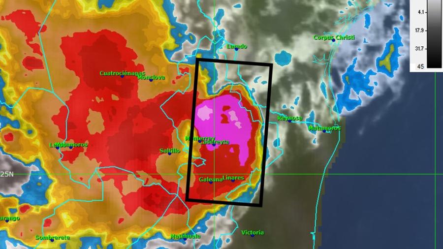 Pronostica SMN lluvias en Reynosa