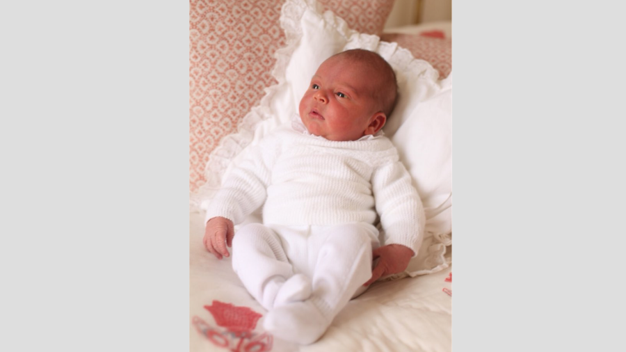 Las primeras fotos del Príncipe Louis