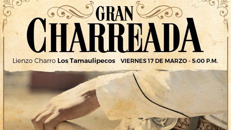 Invitan a Charreada por festejo de Reynosa