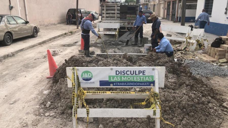 Luego de varios años se solucionó problema de aguas negras en calles de la Colonia Lucero