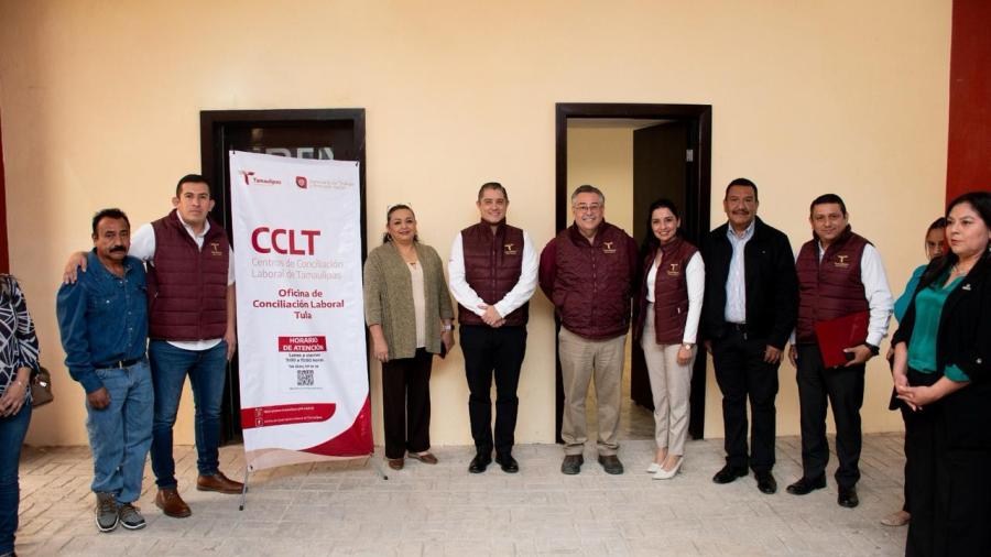 Inauguran en Tula primera Oficina de Conciliación Laboral