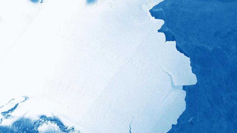 Antártida pierde iceberg de 580 kilómetros cuadrados
