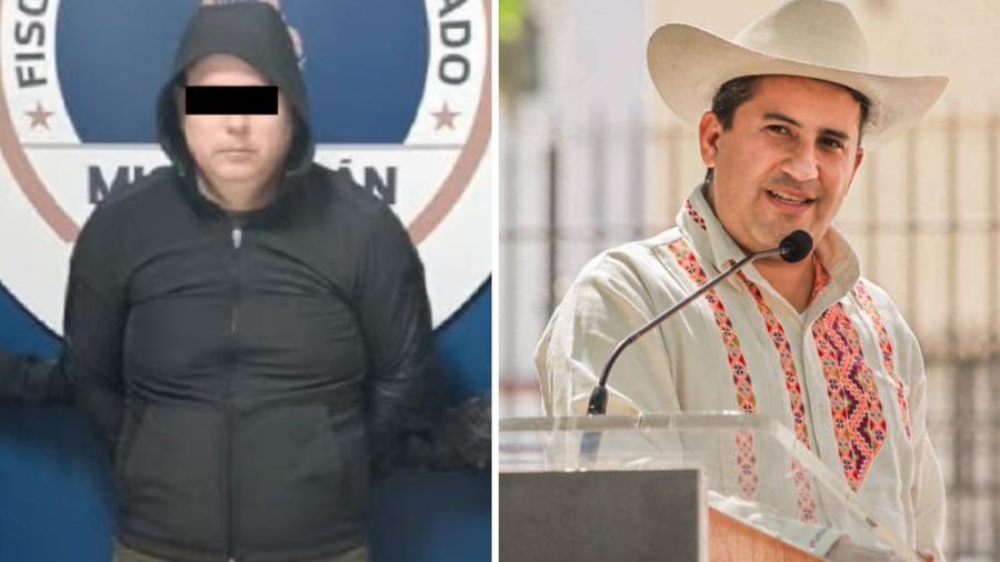 Detienen al presunto autor intelectual del asesinato del alcalde de Uruapan