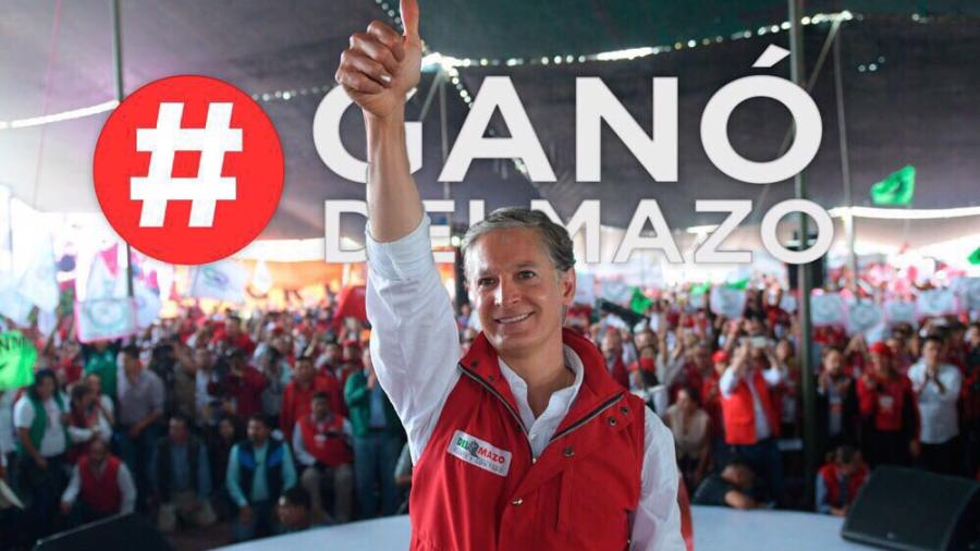 Se declara ganador Alfredo del Mazo en EdoMex