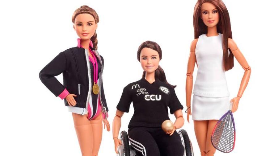 Barbie homenajea a Paola Espinosa y Paola Longoria con su propia muñeca