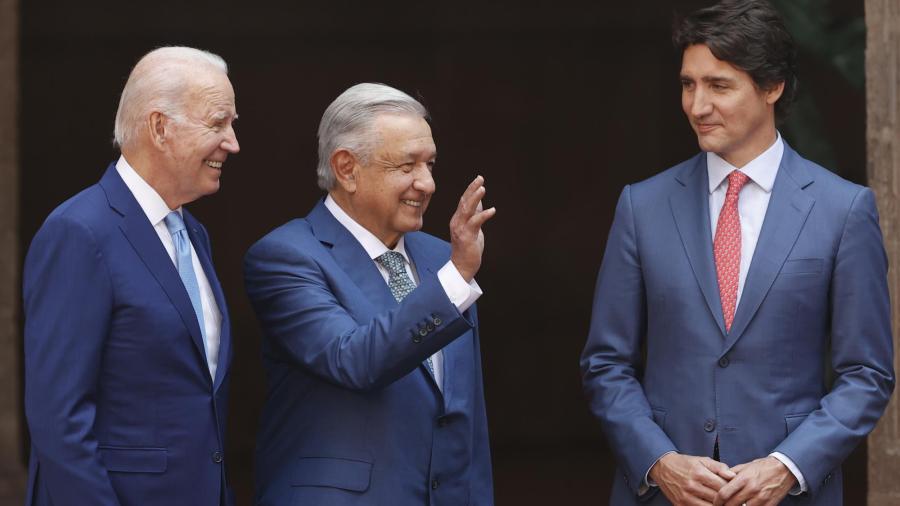 Asegura AMLO que reunión con Biden y Trudeau fue muy productiva y fraterna