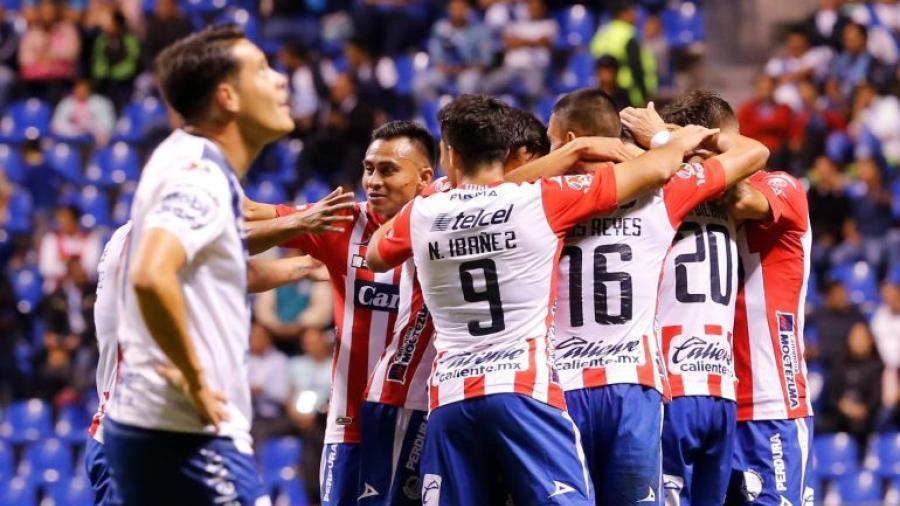 San Luis golea 3-1 al Puebla