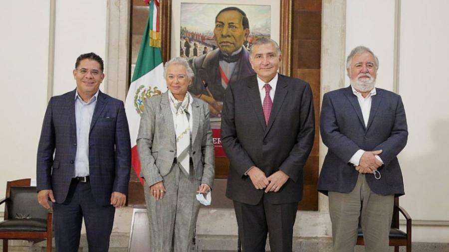 Asume Adán Augusto López la titularidad de la Segob; Sánchez Cordero se despide "satisfecha" 