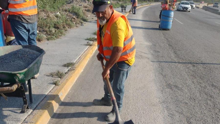 Permanente trabajo del Gobierno de Carlos Peña Ortiz en colonias de Reynosa