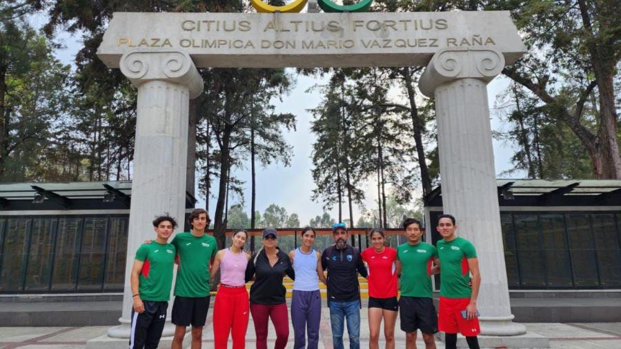 Asisten atletas tamaulipecos a competencia de preparación rumbo a macro regional