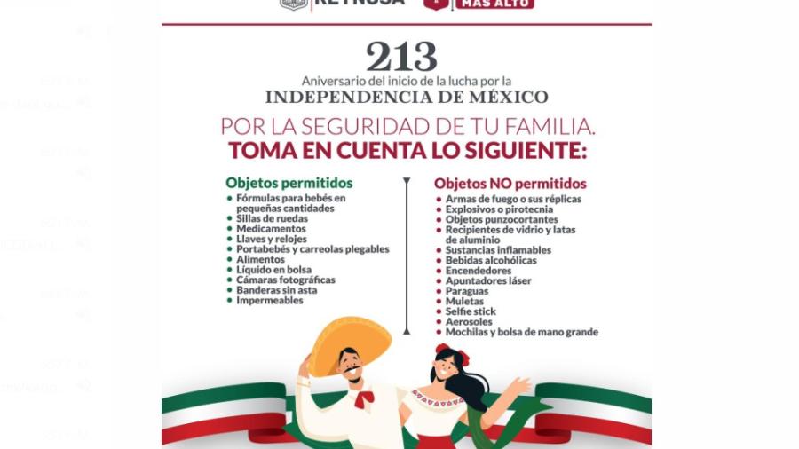 Despliegan autoridades operativo de seguridad por Fiestas Patrias 