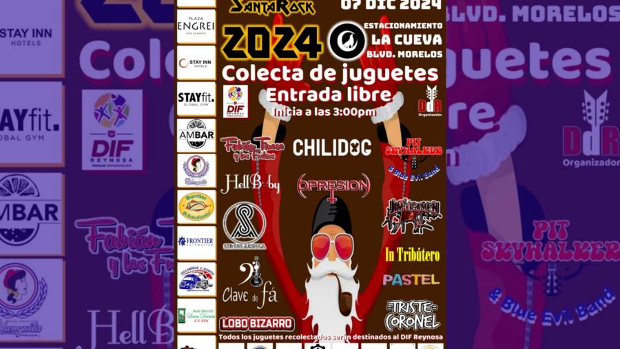 Invitan a participar en el Segundo Festival Santa Rock 2024 para toda la familia