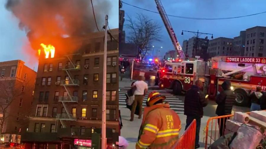 Mueren cuatro mujeres tras incendio en El Bronx, EU