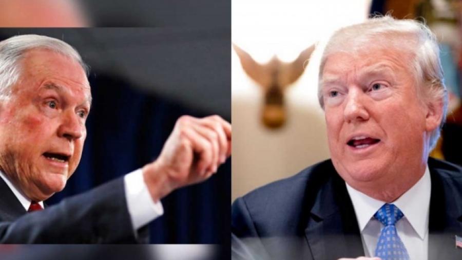 Trump pide a Sessions a disputa "investigar toda la corrupción"