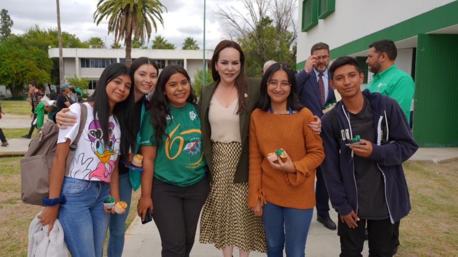 Destaca alcaldesa Carmen Lilia Canturosas legado educativo del Instituto Tecnológico en su 60 aniversario