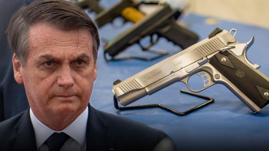 Modifican decreto para portación de armas en Brasil