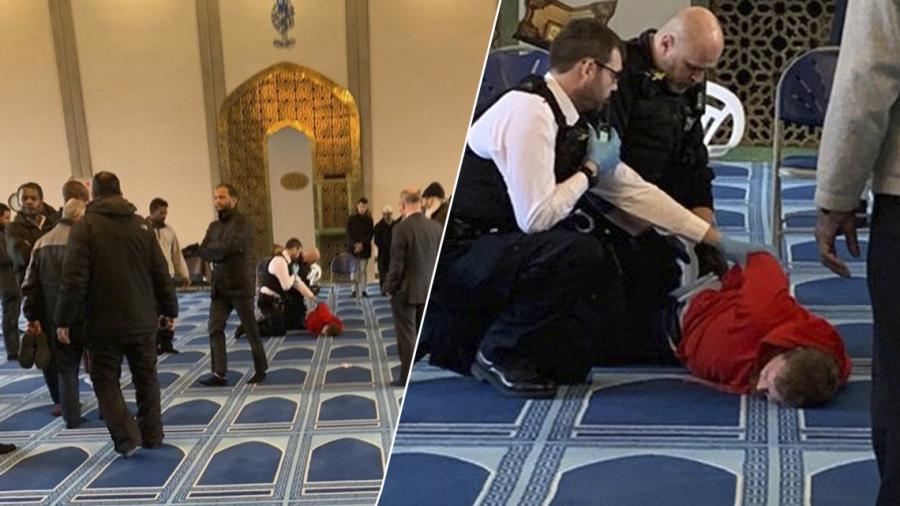 Apuñalan a un hombre en la mezquita central de Londres