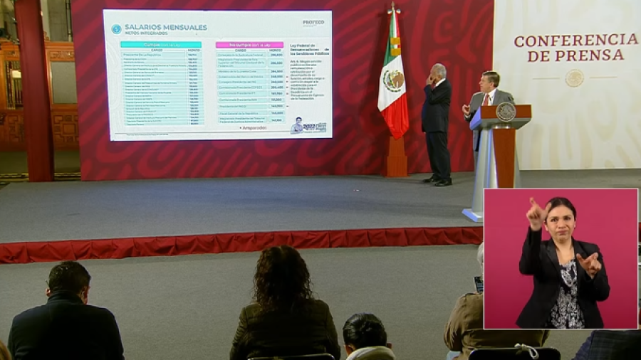 Exhibe Profeco a funcionarios que ganan más que López Obrador 