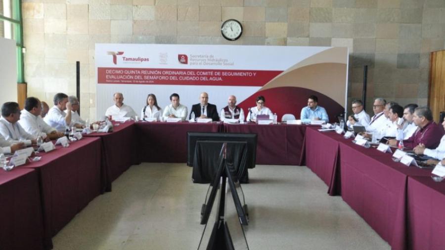 Actualizan Semáforo del Cuidado del Agua para Tamaulipas
