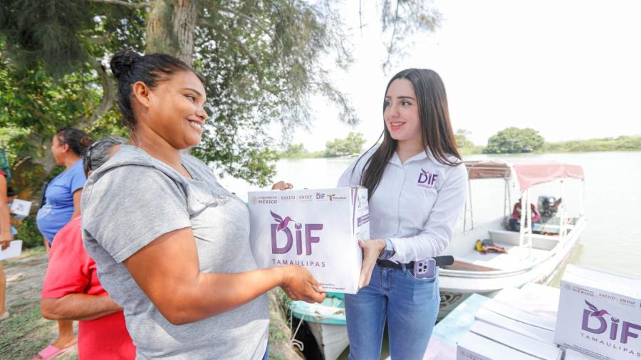 Beneficia DIF Tamaulipas a más de 73 mil familias con entrega de dotaciones alimentarias