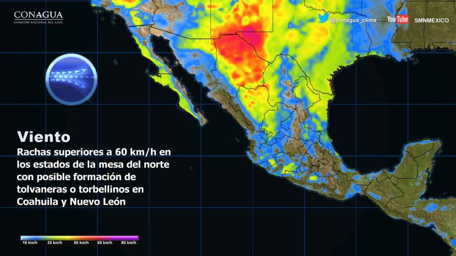 Ambiente caluroso y seco predominará en el país