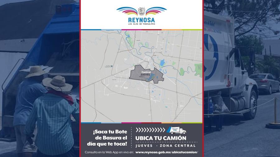 Jueves de recolección de basura para el Sector Central