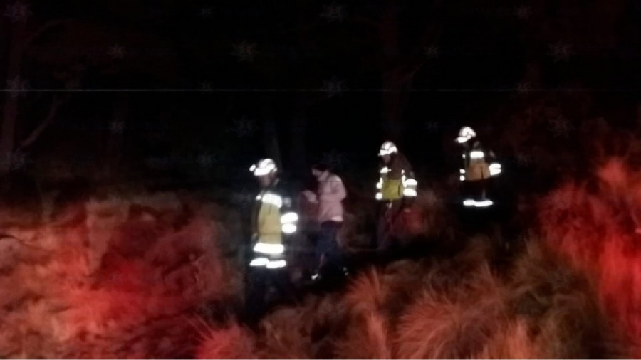 Personal de SS rescata a dos personas en Nevado de Toluca