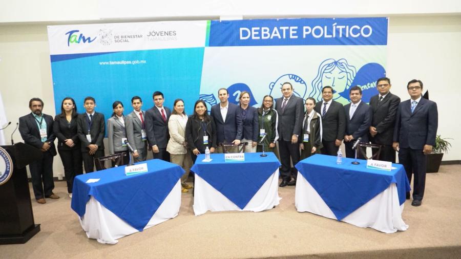 Concurso Debate Político Juvenil 2017 promueve participación 