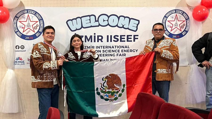 Triunfan tamaulipecos en Feria Internacional de Innovación, Ciencia, Energía e Ingeniería en Turquia