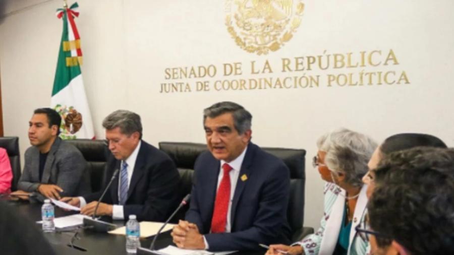 Denuncia PAN a Morena por mitin con el candidato Américo Villarreal en el Senado 