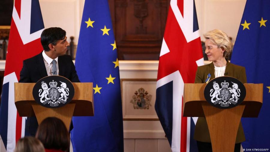 El Reino Unido y la UE logran un acuerdo sobre Irlanda del Norte