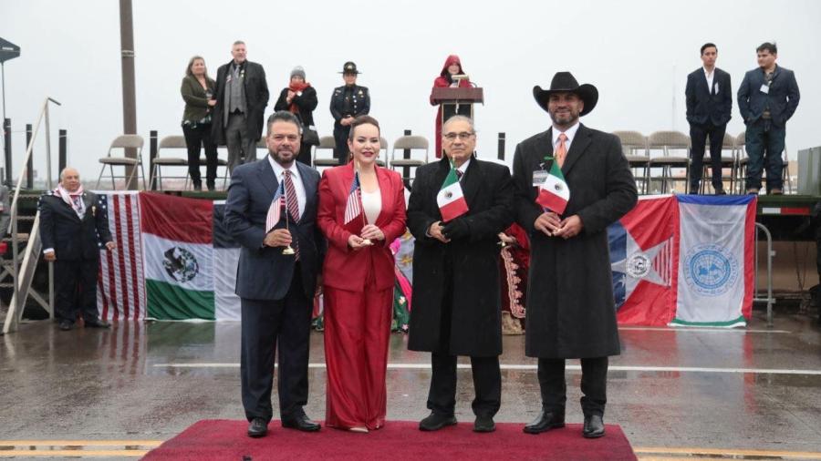 Refrendan autoridades mexicanas y estadounidenses lazos de unión y hermandad con fraternal abrazo 