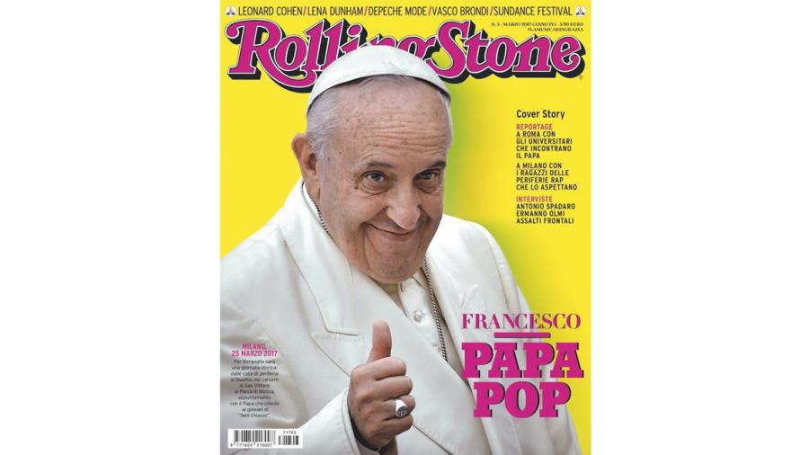 La nueva portada de Rolling Stone en Italia
