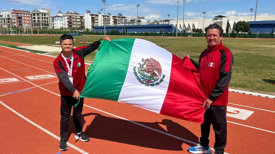 Alejandro “la flecha” Avilés rompe su propio récord, en los Trisome Games