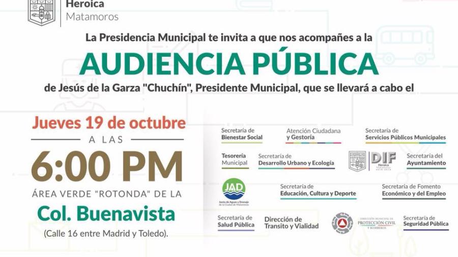 Ayuntamiento invita a audiencia p&uacute;blica