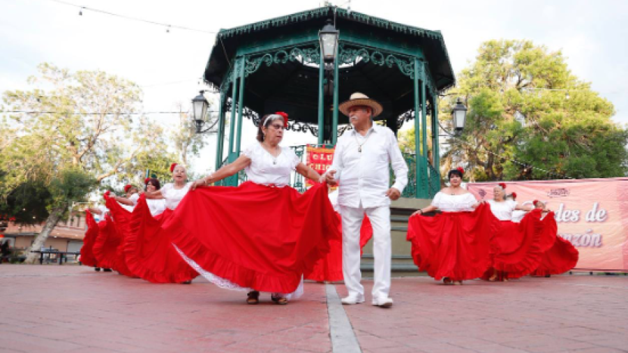 Celebran día del adulto mayor en "tardes de danzón"  