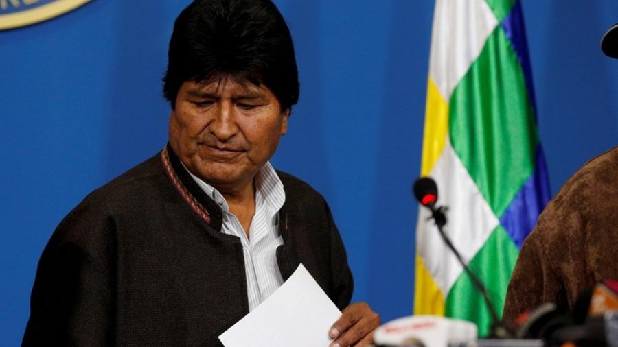 Renuncia Evo Morales a la presidencia de Bolivia
