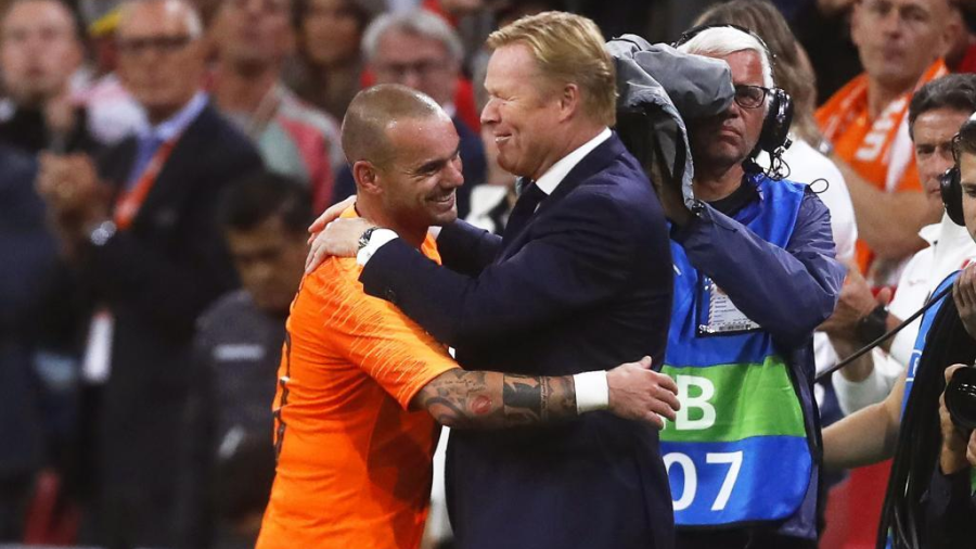 El adiós de Sneijder a la Naranja Mecánica