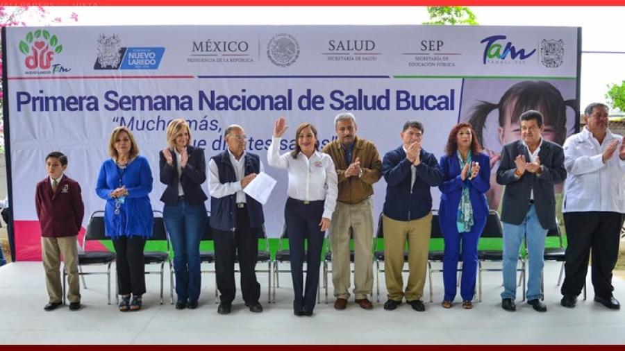 Cumplimos la meta en salud bucal: María Barquín 