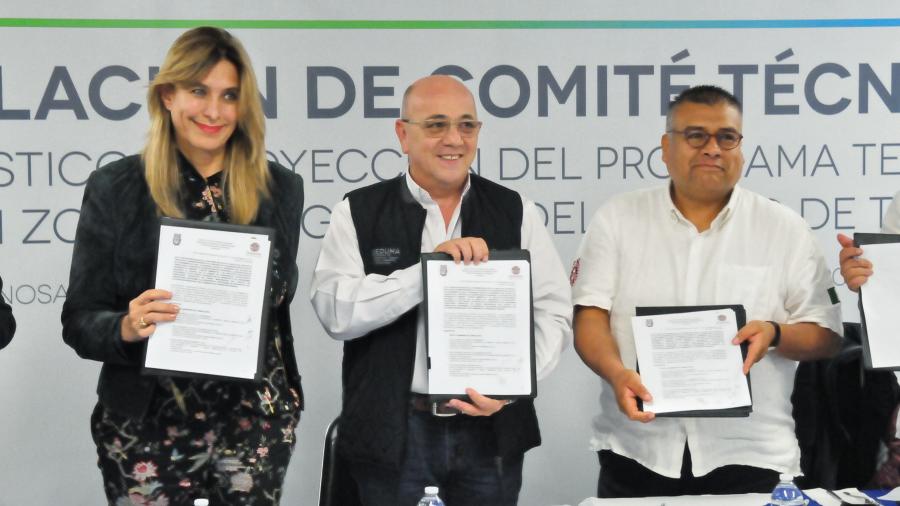 Firman convenio de colaboración para el desarrollo urbano