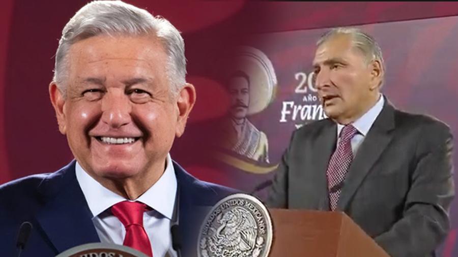 AMLO tiene menos síntomas de Covid-19: Adán Augusto