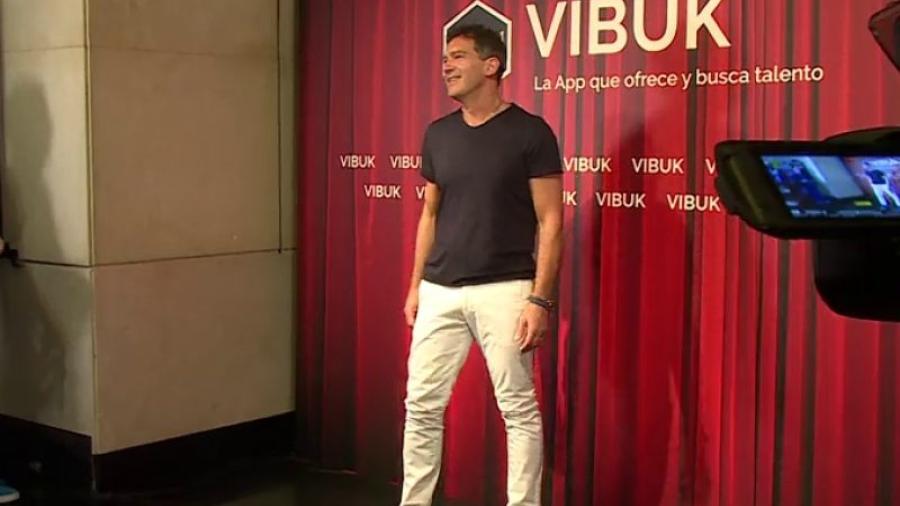 Vibuk, la App de Antonio Banderas que busca talentos