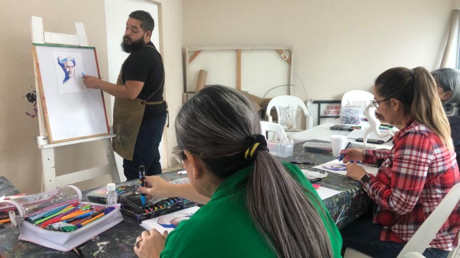IRCA Jarachina ofrece taller de pintura para todas las edades 