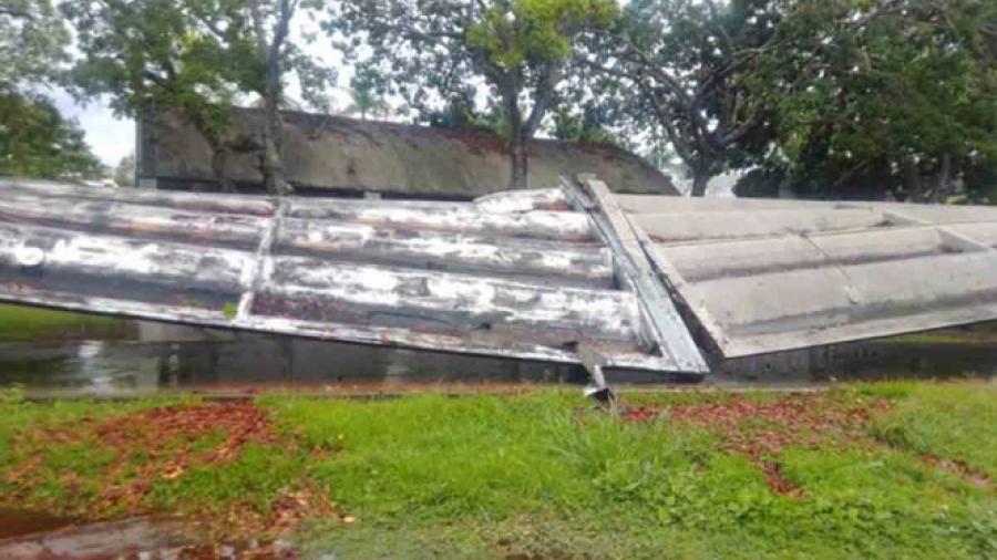 Cae techo de la UCV, patrimonio de la humanidad