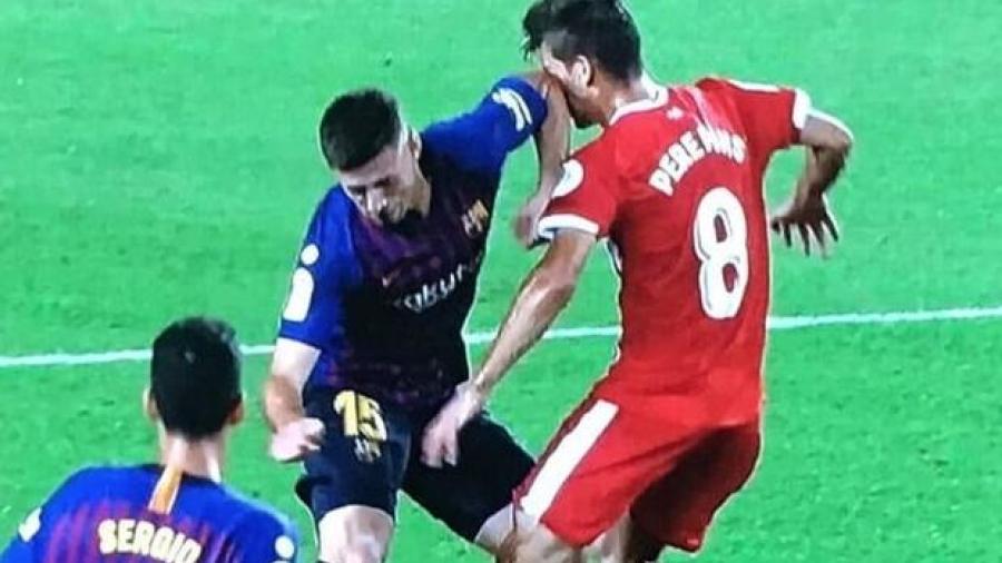 Barcelona apela tarjeta roja a Lenglet ante Comité de Competición