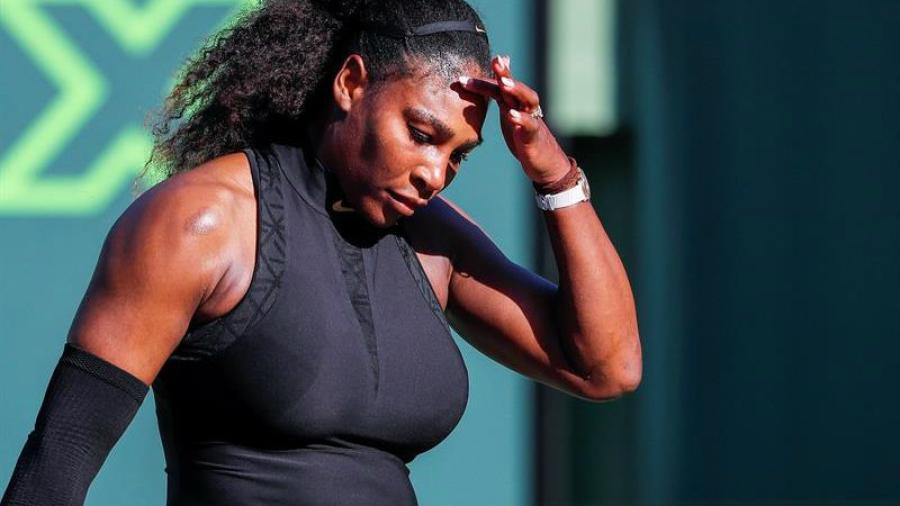 Serena Williams es eliminada en la primera ronda del Masters de Miami 