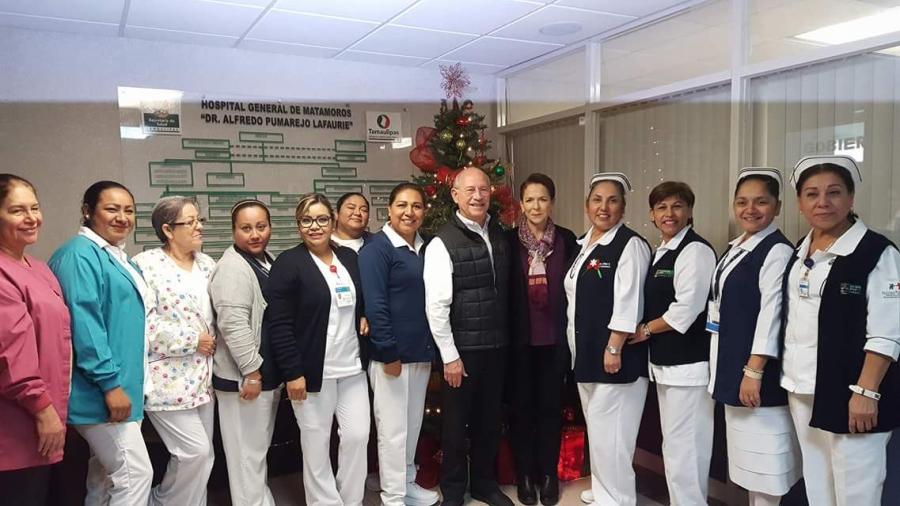 Ayuntamiento y DIF Matamoros reconocen labor de enfermeras